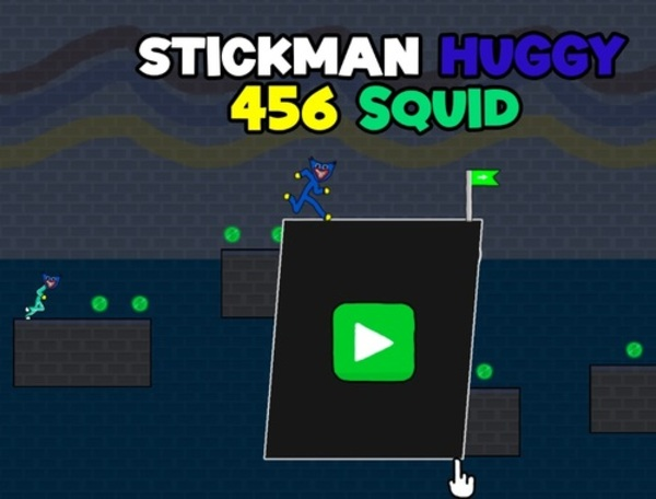 Gioco Stickman Huggy 456 Squid  in linea
