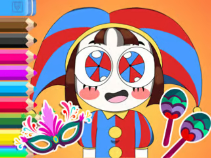 Gioco Libro da colorare: Carnevale  in linea