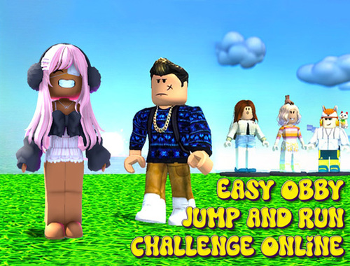 Gioco Easy Obby Jump and Run Challenge online  in linea