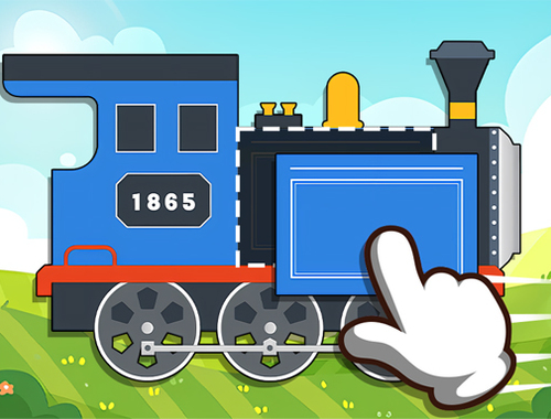 Gioco LABO BRICK TRAIN GAGE PER BAMBINI  in linea