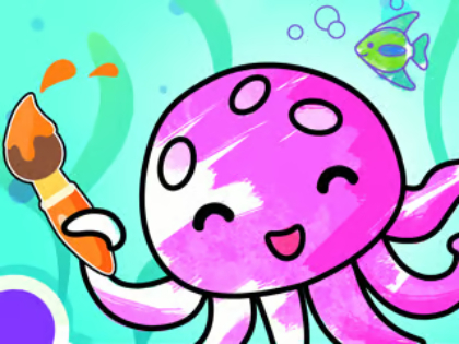 Gioco Libro da colorare: Acquario  in linea