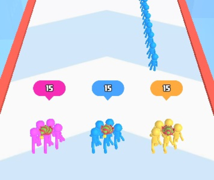 Gioco Count Master Match Color Run  in linea