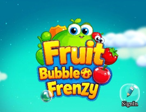 Gioco Frenzy della bolla di frutta  in linea