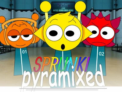 Gioco Sprunki Pyramixed: Squid Game  in linea