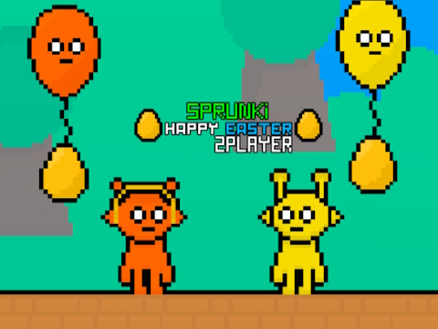 Gioco Sprunki Happy Easter 2 Player  in linea