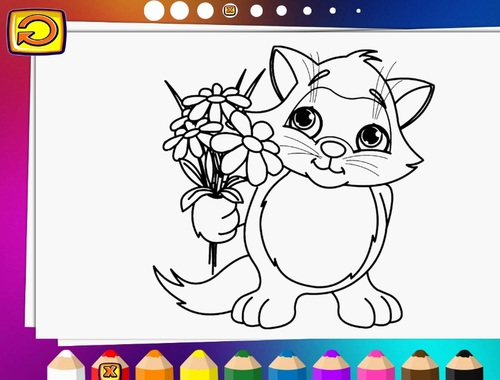 Gioco Divertente avventura da colorare per bambini  in linea