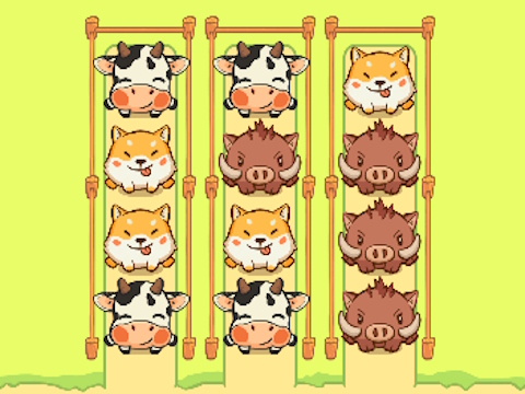 Gioco Anima animale simpatico puzzle di gioco  in linea
