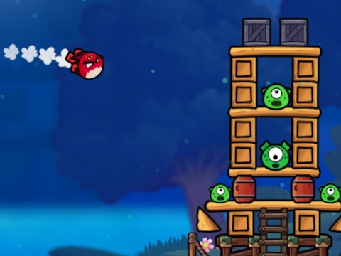 Gioco Mania degli uccelli battaglia arrabbiati  in linea