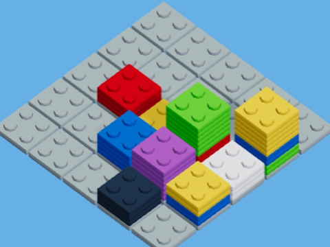 Gioco Blocca il puzzle di ordinamento  in linea