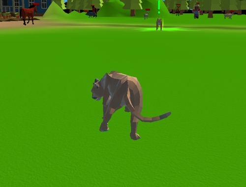 Gioco Cougar Simulator - Big Cats  in linea
