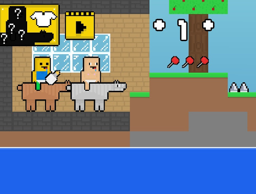 Gioco Baby noob vs baby obby horse  in linea