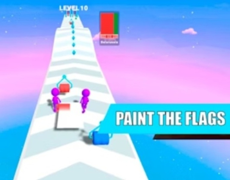 Gioco Dipingi le bandiere  in linea