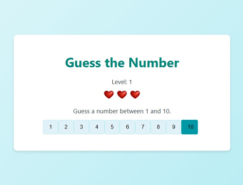 Gioco Indovina il numero  in linea