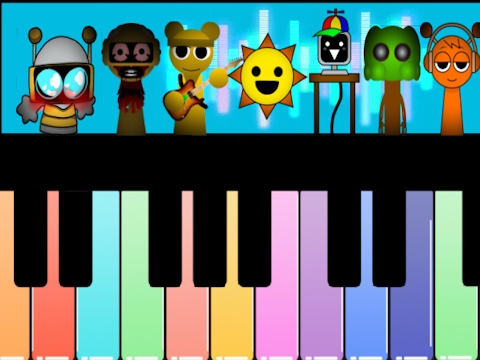 Gioco Sprunki Piano Explorer  in linea