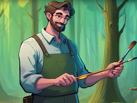 Gioco Gli artisti creativi scappano  in linea