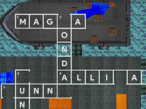 Gioco Cruciverba invisibile  in linea
