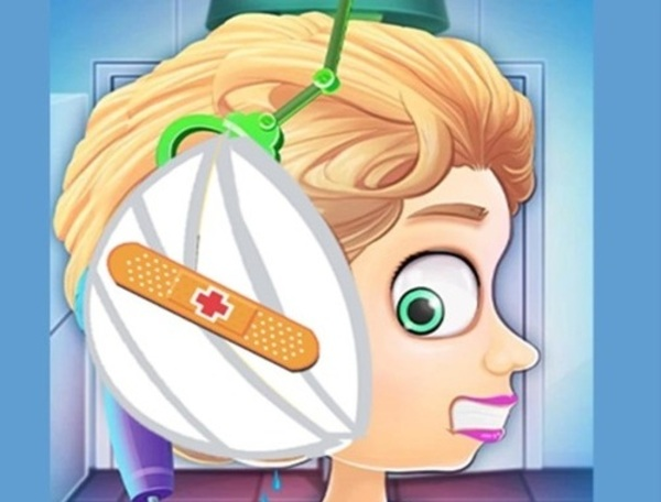 Gioco Dottore per bambini: trattare le orecchie  in linea
