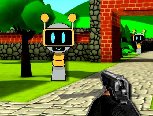 Gioco Sprunki 3D Shooter  in linea