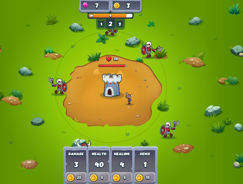 Gioco Difensori della torre  in linea