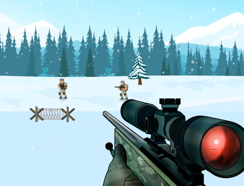 Gioco Sniper della neve  in linea