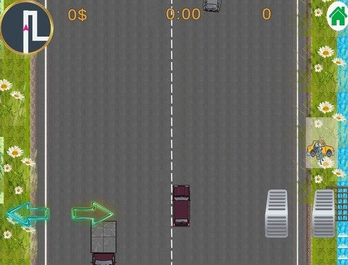 Gioco Castino - Prelievo di guida in taxi e passeggeri  in linea