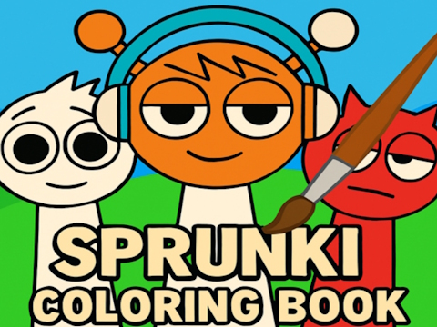 Gioco Libro da colorare di Sprunki  in linea