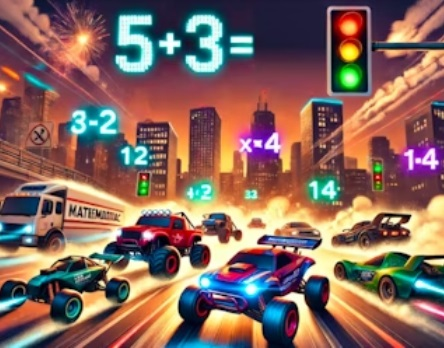 Gioco Racing matematico  in linea