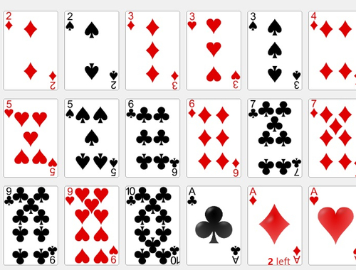 Gioco Schede di memoria  in linea