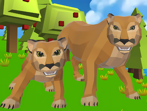 Gioco Cougar Simulator: Big Cats  in linea