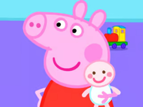 Gioco Puzzle di puzzle: peppa maiale nuovo bambino  in linea