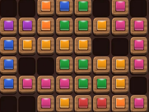 Gioco Puzzle a blocchi di legno  in linea