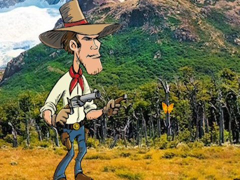 Gioco Cowboy scopre Fortune Pot  in linea