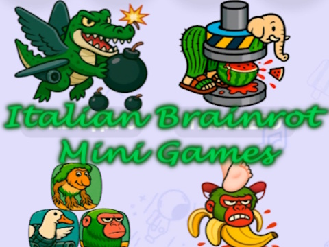 Gioco Mini giochi italiani di Brainrot  in linea