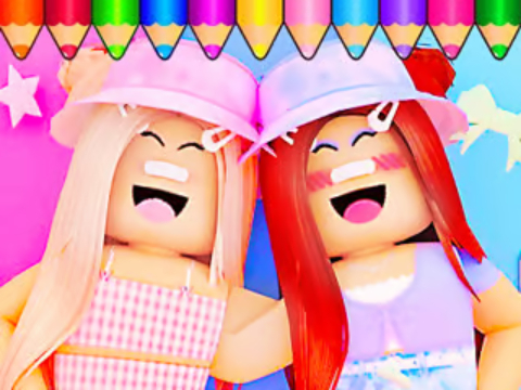 Gioco Libro da colorare: roblox bestie  in linea