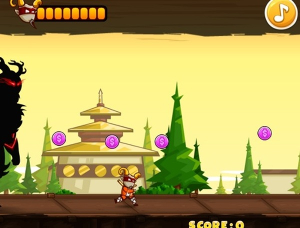Gioco Warrior Run  in linea