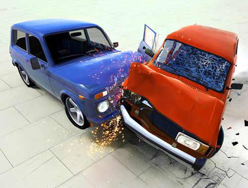 Gioco Crash test per l'auto  in linea