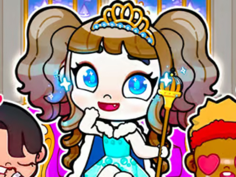 Gioco Puzzle rocchetto: Avatar World Super Star  in linea