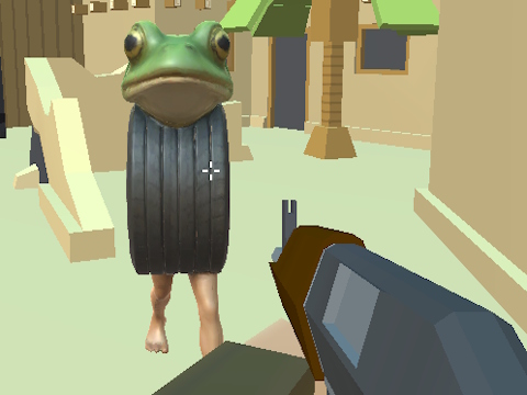 Gioco Gli animali del cervello italiano attaccano 3D  in linea