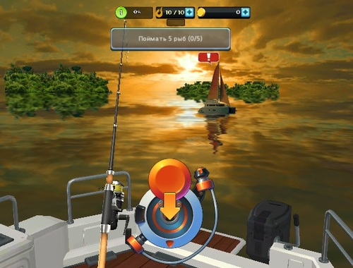 Gioco Pesca russa in mare  in linea
