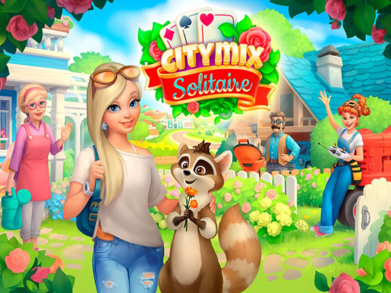 Gioco Solitario City Mix in linea