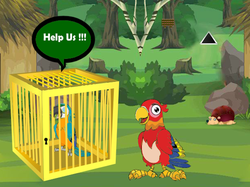Gioco Rilassazione Buddy macaw intrappolato in linea