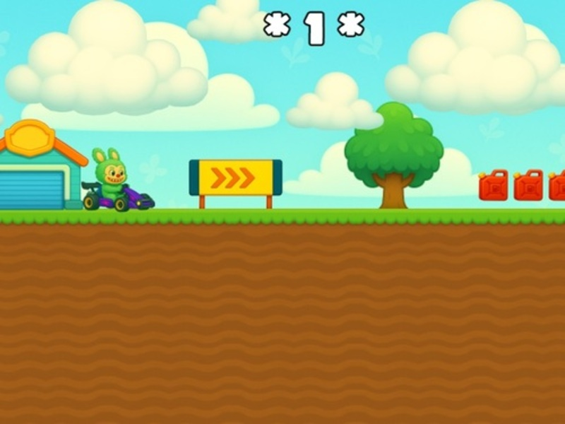 Gioco Labubu Gokart in linea