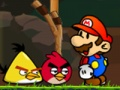 Gioco Mario vs Angry Birds  in linea