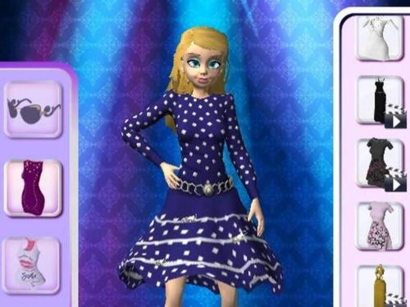 Gioco Model Dress Up Makeover Game in linea
