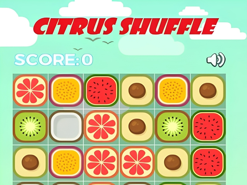 Gioco Agrumi shuffle in linea