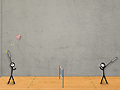 Gioco Stick Figura badminton  in linea
