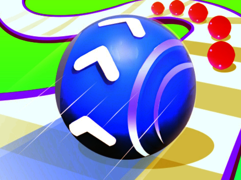 Gioco Palle rotolanti in linea