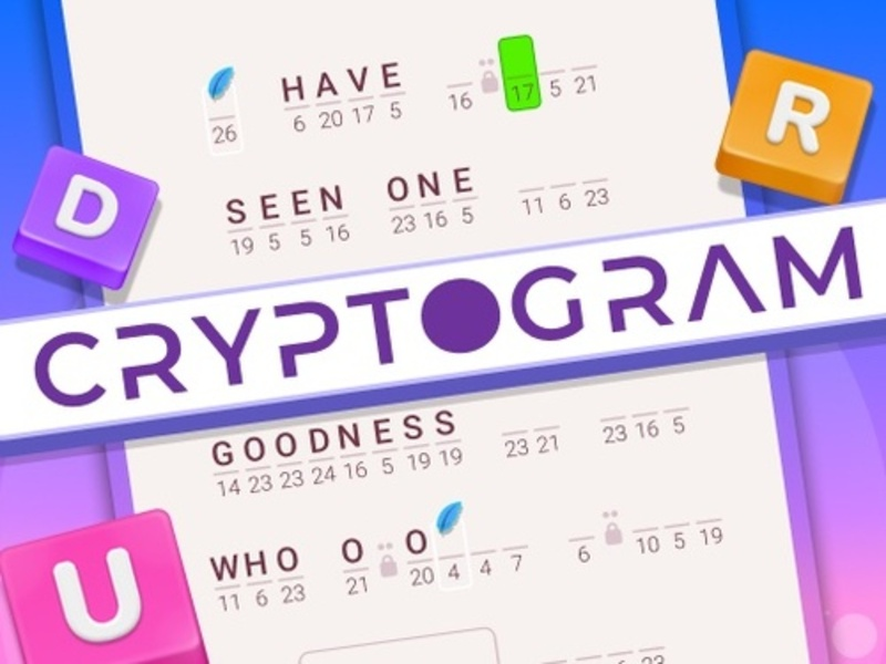 Gioco Cryptogram: Word Brain Puzzle in linea