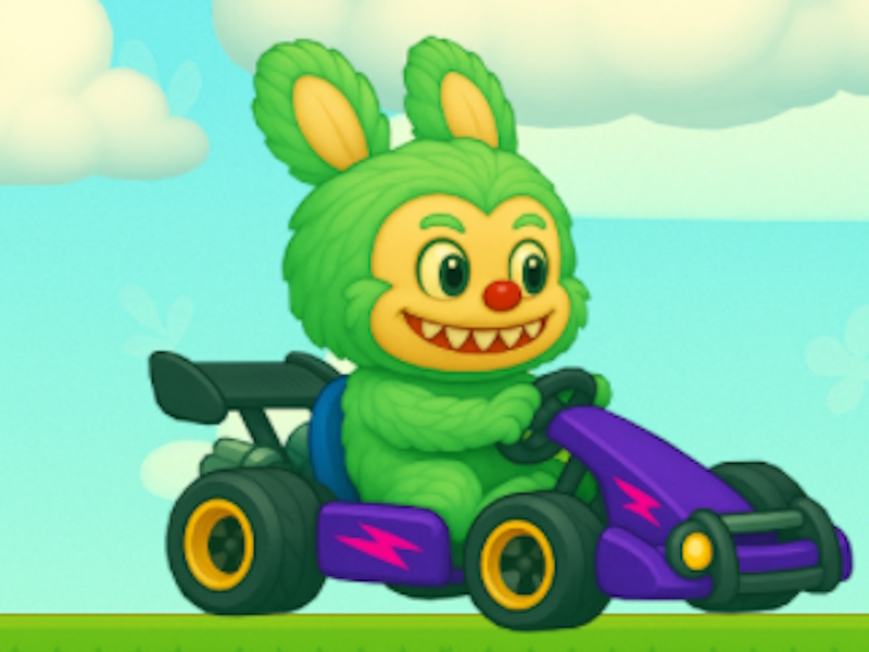 Gioco Labubu Gokart in linea