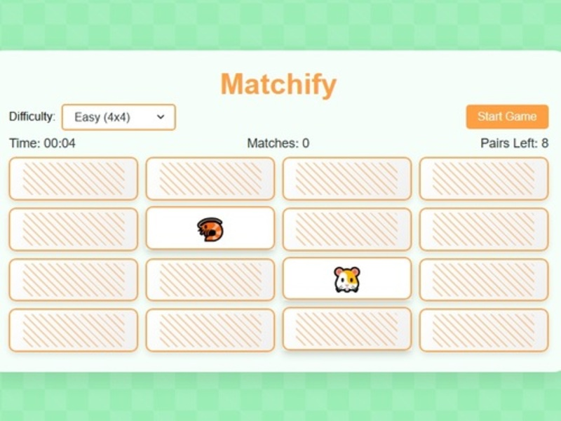 Gioco Abbinare in linea
